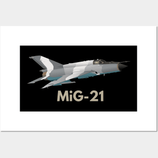 MiG-21 Jet Figter Posters and Art